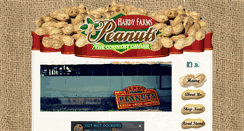 Desktop Screenshot of hardyfarmspeanuts.com